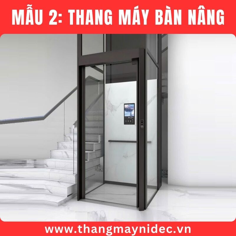 Thang máy bàn nâng - Thang Máy Gia Đình Hoàng Sa Việt - Công Ty TNHH Đầu Tư Và Phát Triển Hoàng Sa Việt