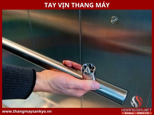 Tay vịn thang máy - Thang Máy Gia Đình Hoàng Sa Việt - Công Ty TNHH Đầu Tư Và Phát Triển Hoàng Sa Việt