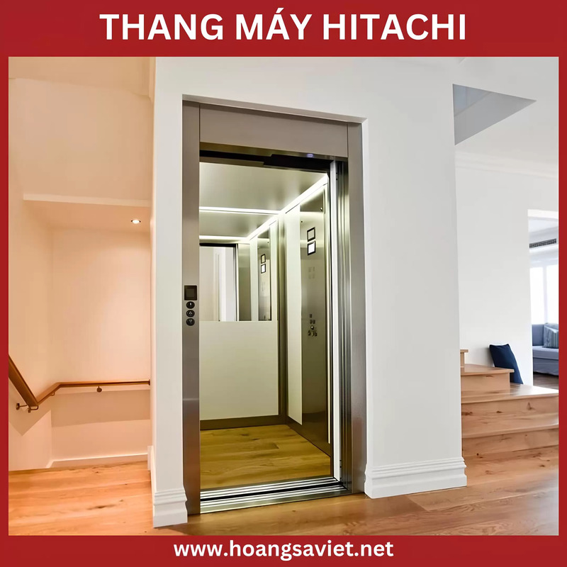 Thang máy Hitachi - Thang Máy Gia Đình Hoàng Sa Việt - Công Ty TNHH Đầu Tư Và Phát Triển Hoàng Sa Việt