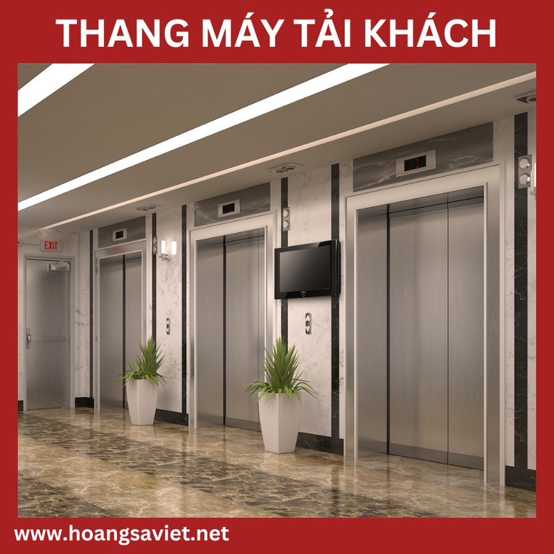 Thang máy tải khách 750kg - Thang Máy Gia Đình Hoàng Sa Việt - Công Ty TNHH Đầu Tư Và Phát Triển Hoàng Sa Việt