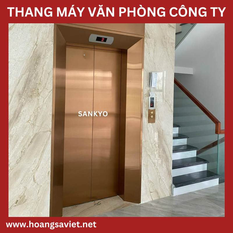 Thang máy tải khách công ty - Thang Máy Gia Đình Hoàng Sa Việt - Công Ty TNHH Đầu Tư Và Phát Triển Hoàng Sa Việt