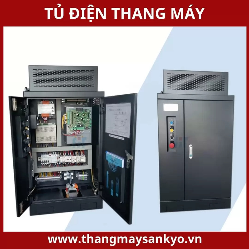 Tủ điện điều khiển thang máy - Thang Máy Gia Đình Hoàng Sa Việt - Công Ty TNHH Đầu Tư Và Phát Triển Hoàng Sa Việt