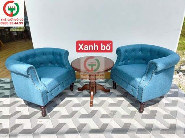 Bàn ghế sofa cafe - Thế Giới Đồ Cũ Đà Nẵng  - Công Ty Thương Mại Dịch Vụ Sản Xuất Trần Gia Group