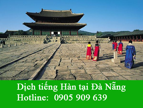 Dịch tiếng hàn tại Đà Nẵng - Công Ty TNHH Ngày Mặt Trời