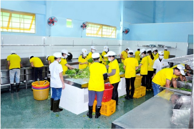 Mẫu bếp công nghiệp