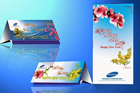 In lịch tết - Công Ty TNHH Tin Học Minh Dương