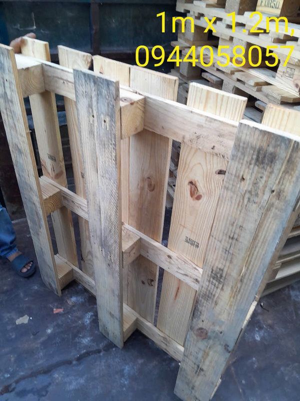 Pallet gỗ 1.1mx1.2m - Vật Liệu Đóng Gói Số 1 - Công Ty TNHH Băng Dính Số 1