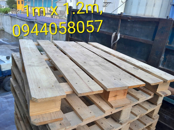 Pallet gỗ 1.1mx1.2m - Vật Liệu Đóng Gói Số 1 - Công Ty TNHH Băng Dính Số 1
