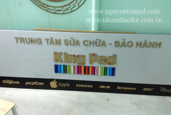 Trung tâm bảo hành KINGPAD - Bảng Hiệu Nguyễn Toàn - Công Ty TNHH MTV Thiết Kế Và Quảng Cáo Nguyễn Toàn