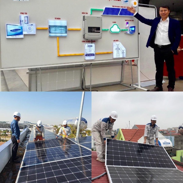 Hệ thống điện năng lượng mặt trời - Nhà Thầu Điện Nhẹ Anh Tài - Công Ty CP Đầu Tư & Thương Mại Anh Tài