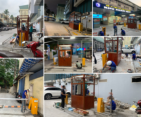 Bãi đỗ xe thông minh tại bệnh viện phụ sản Hải Phòng - Nhà Thầu Điện Nhẹ Anh Tài - Công Ty CP Đầu Tư Và Thương Mại Anh Tài