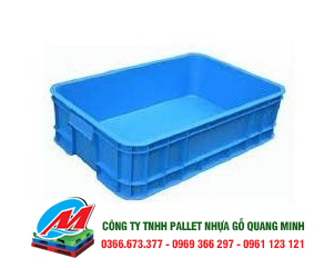 Thùng nhựa công nghiệp - Pallet Quang Minh - Công Ty TNHH Pallet Nhựa - Gỗ Quang Minh