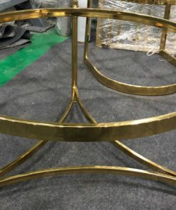 Gia công chân bàn trà inox mạ vàng - Thiết Bị Điện & Cơ Khí Hữu Vụ - Công Ty TNHH Điện Tự Động Hóa Hữu Vụ