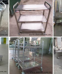 Gia công xe đẩy inox