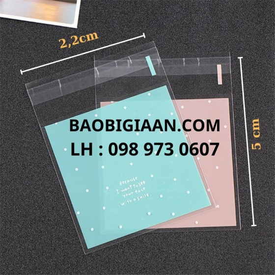 Túi nilon kích thước bé - In Ấn Bao Bì Gia Ân -  Công ty TNHH Sản Xuất In ấn Bao Bì Gia Ân