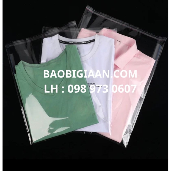 Túi opp đựng đồ may mặc - In Ấn Bao Bì Gia Ân -  Công ty TNHH Sản Xuất In ấn Bao Bì Gia Ân
