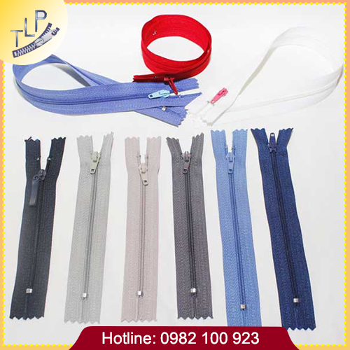 Dây khóa kéo nhuộm các loại