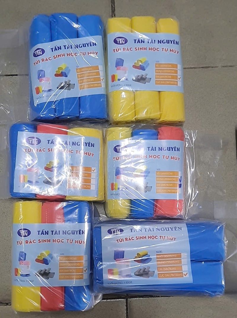 Túi đựng rác - Công Ty TNHH Sản Xuất Thương Mại Dịch Vụ Tấn Tài Nguyên