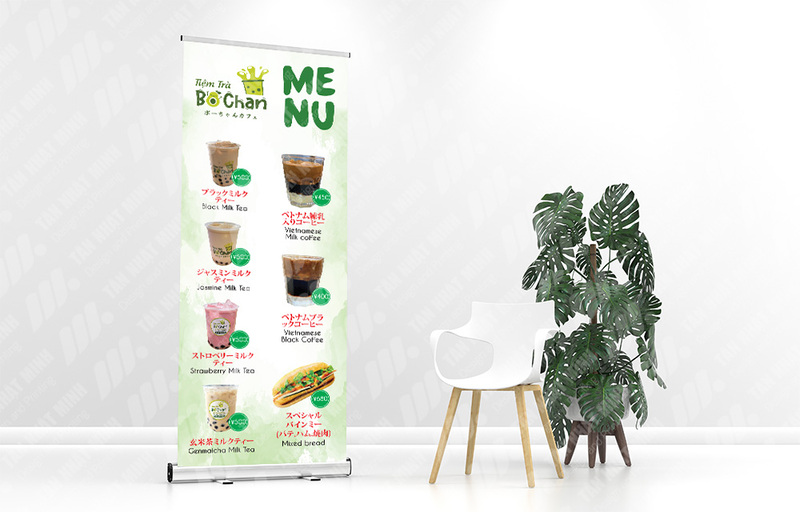 Thiết kế Standee - In ấn Tân Nhật Minh - Công Ty TNHH Công Nghệ Và Truyền Thông Tân Nhật Minh