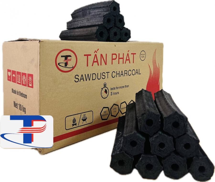 Than mùn cưa hình lục giác