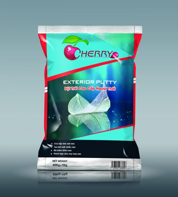 Bột bả ngoại thất Cherry