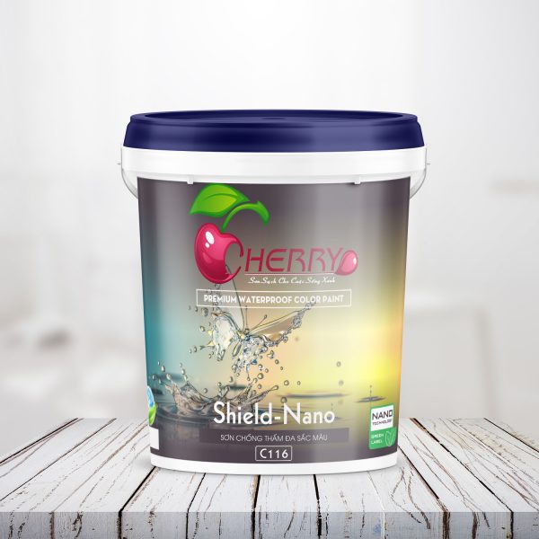 C116 – sơn chống thấm đa sắc màu Cherry