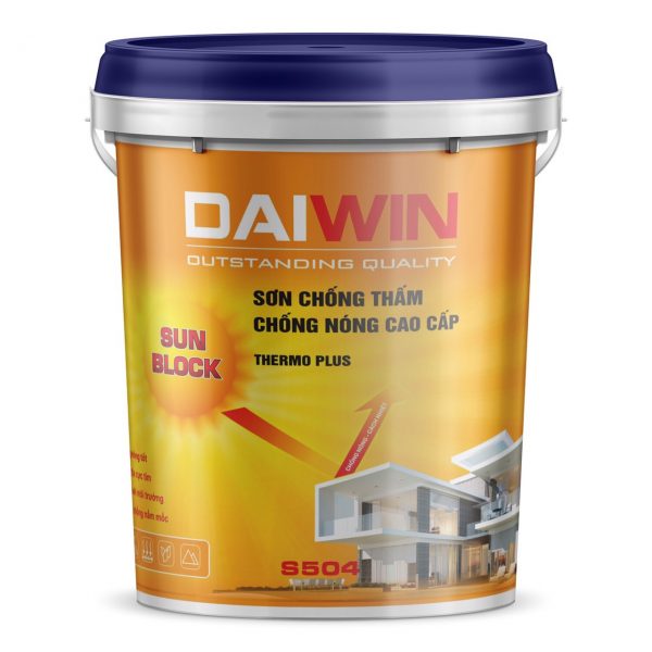 Sơn chống thấm – chống nóng cao cấp Daiwin