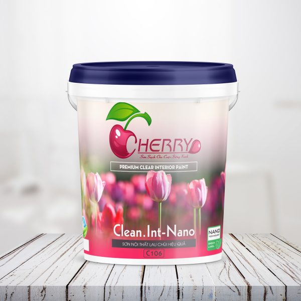 Sơn nội thất lau chùi hiệu quả Cherry