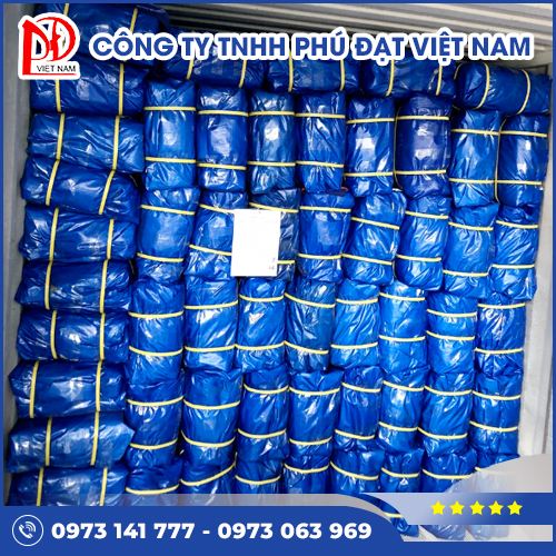 Vải Bạt Dập Khuy