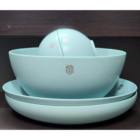In logo bộ chén dĩa gốm sứ