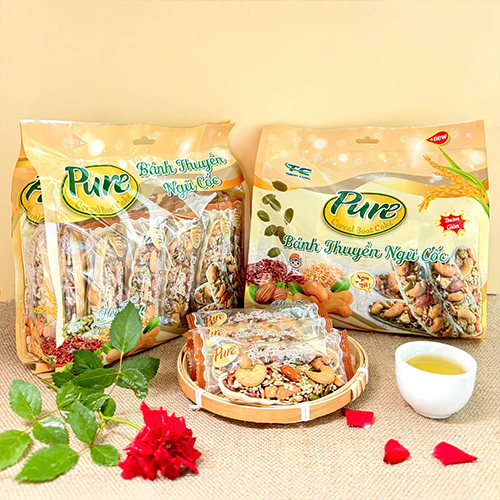 Bánh thuyền ngũ cốc - Đậu Phộng Thành Công - Công Ty TNHH Thương Mại Dịch Vụ Xuất Nhập Khẩu Và Chế Biến Thực Phẩm Thành Công TC