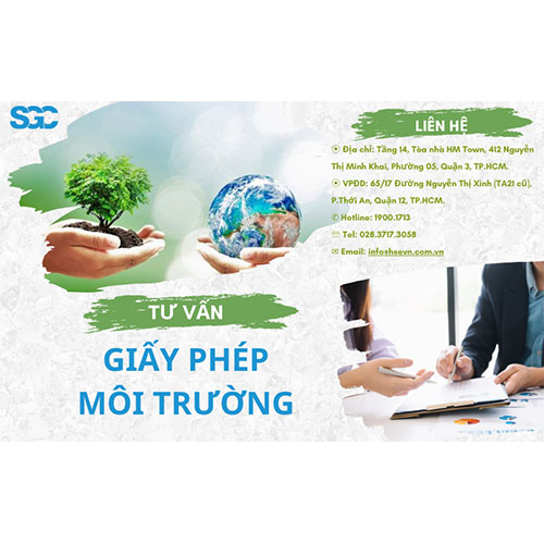 Tư Vấn Môi Trường - SGC - Công Ty Cổ Phần Dịch Vụ Công Nghệ Sài Gòn