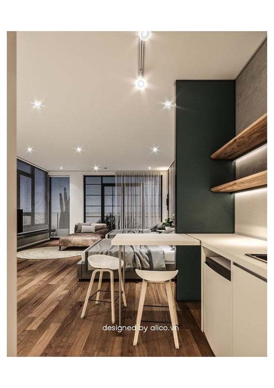 Chung cư hiện đại 7 tầng - Xây Dựng ALICO - Công Ty Cổ Phần Tư Vấn Thiết Kế Và Xây Dựng ALICO