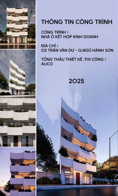 Nhà ở kết hợp kinh doanh - Xây Dựng ALICO - Công Ty Cổ Phần Tư Vấn Thiết Kế Và Xây Dựng ALICO