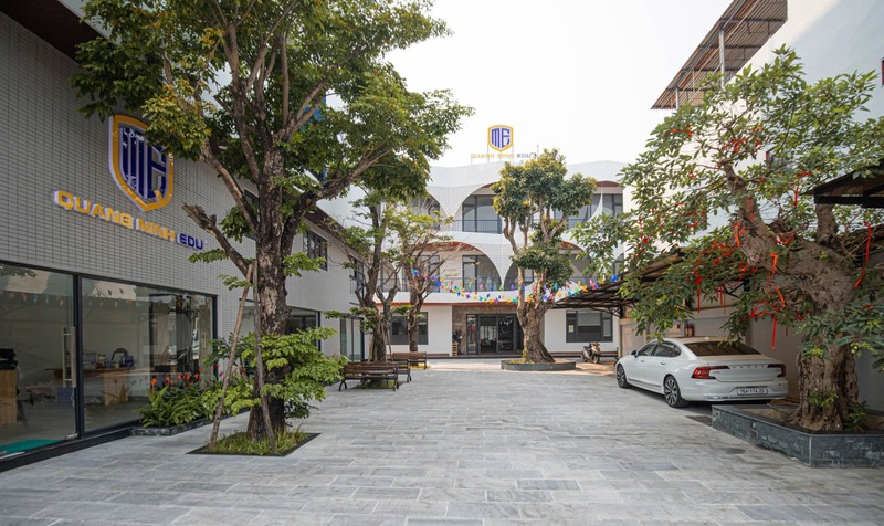 Trung tâm anh ngữ kết hợp căn hộ - Xây Dựng ALICO - Công Ty Cổ Phần Tư Vấn Thiết Kế Và Xây Dựng ALICO
