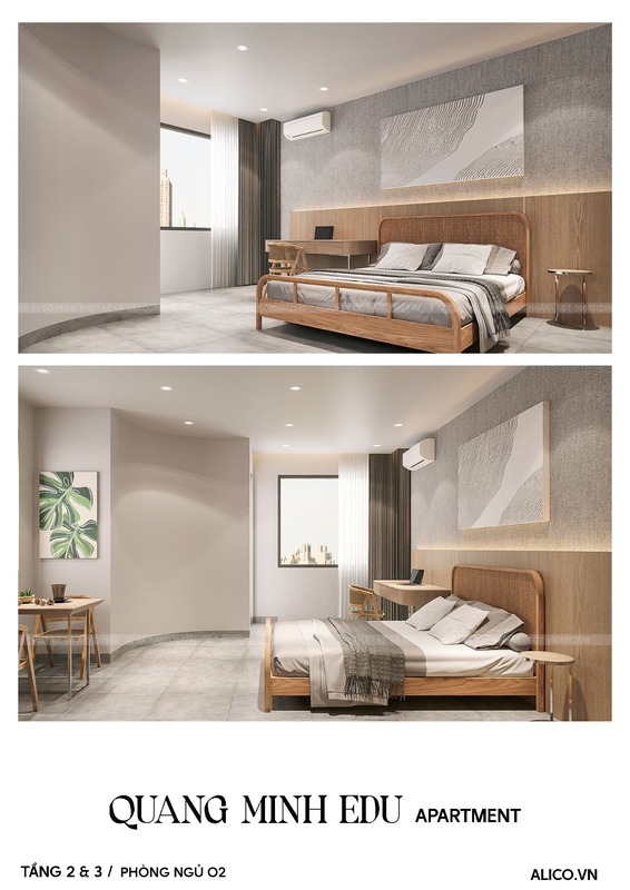 Trung tâm anh ngữ kết hợp căn hộ - Xây Dựng ALICO - Công Ty Cổ Phần Tư Vấn Thiết Kế Và Xây Dựng ALICO