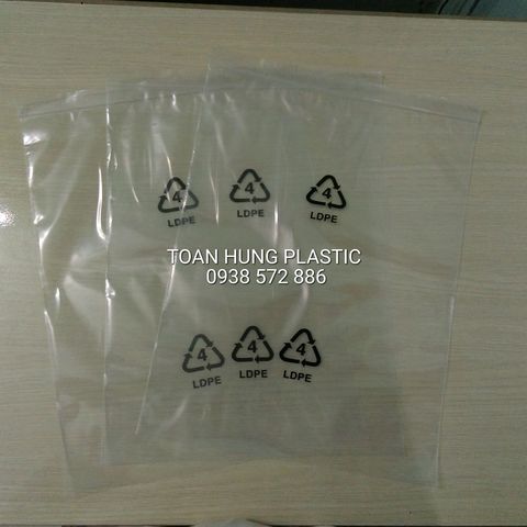 Túi zipper in logo LDPE - Bao Bì Nhựa Toàn Hưng - Cơ Sở Bao Bì Nhựa Toàn Hưng