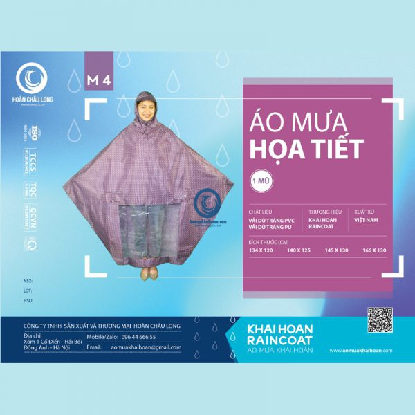 Áo mưa PVC