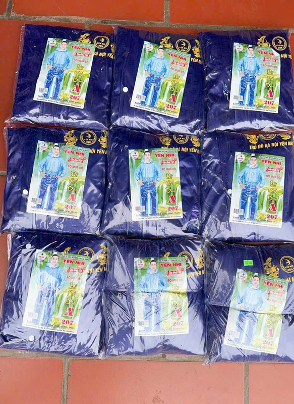 Áo mưa các loại