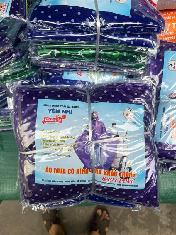 Áo mưa các loại