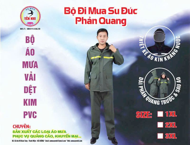 Áo mưa các loại