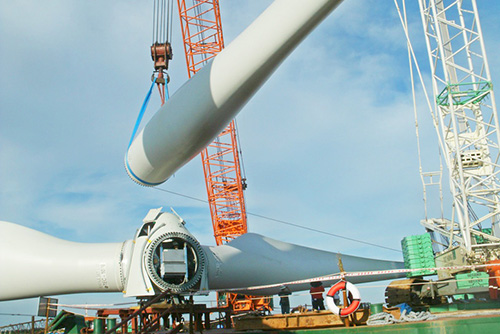 Thi công điện gió - Xây Lắp Điện Thùy Dương - Công Ty TNHH Một Thành Viên Thùy Dương