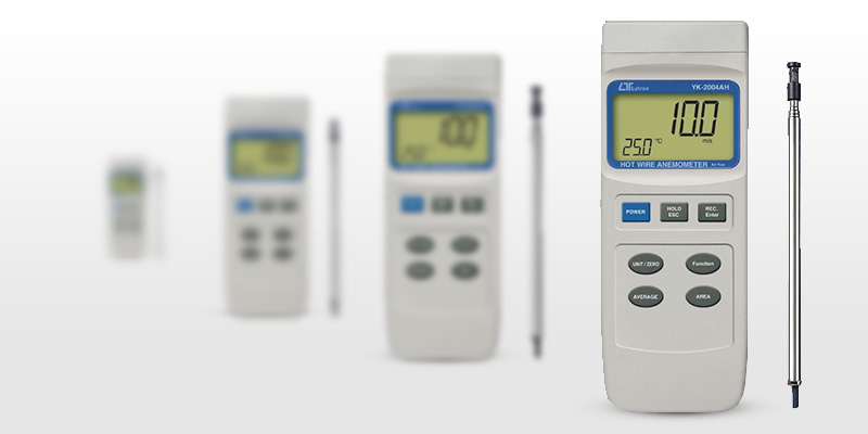 Máy đo tốc độ gió Lutron YK-2004AH - Đào Tạo Huấn Luyện Lao Động Khánh Hòa - Công Ty TNHH Dịch Vụ Môi Trường Lao Động Khánh Hòa
