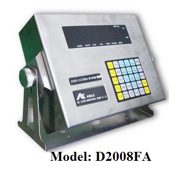 Dầu cân điện tử D2008FA