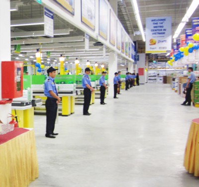 Bảo vệ siêu thị - trung tâm thương mại - Công Ty TNHH Dịch Vụ Bảo Vệ CN Long Hải