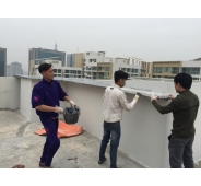 Bọc Composite chống thấm mái nhà - Công Ty TNHH Ronin Composite