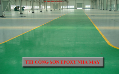 Thi công sơn Epoxy - Công Ty TNHH Sơn EPOXY FICO