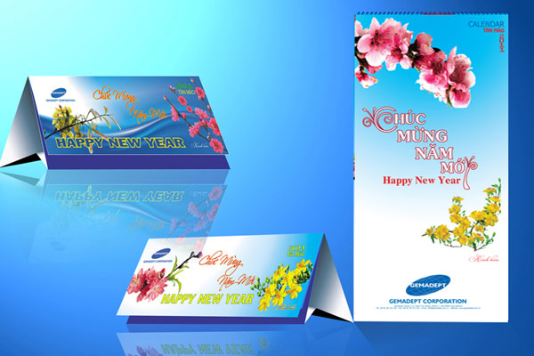 In lịch tết - In ấn Nhất Tín - Công Ty TNHH Sản Xuất Bao Bì Nhất Tín