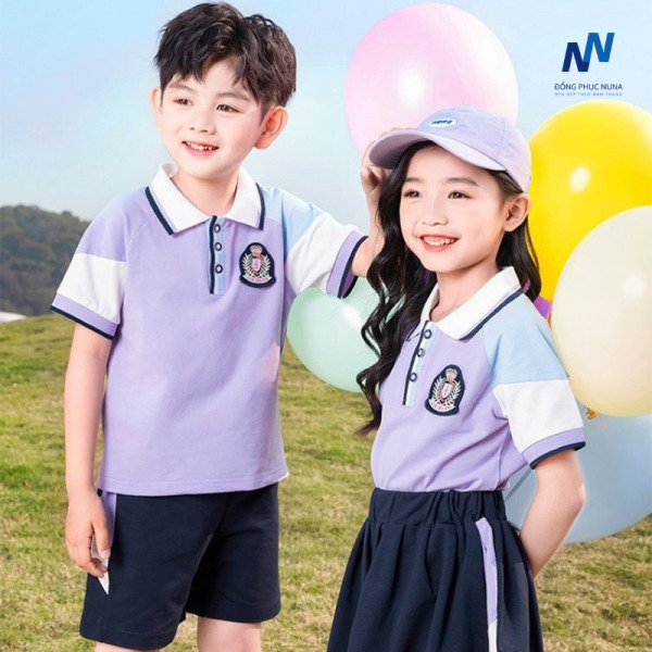 Đồng phục học sinh mẫu giáo - Áo Thun Đồng Phục Nuna - Công Ty TNHH Sản Xuất Thương Mại Và Dịch Vụ NuNa