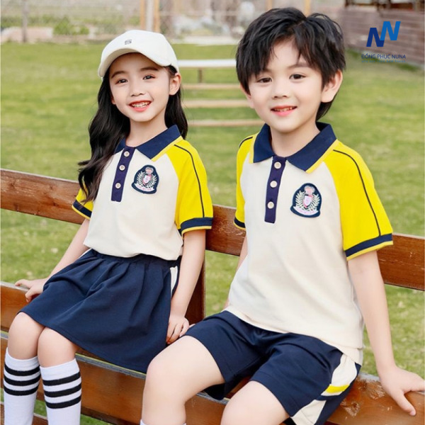 Đồng phục học sinh mẫu giáo - Áo Thun Đồng Phục Nuna - Công Ty TNHH Sản Xuất Thương Mại Và Dịch Vụ NuNa